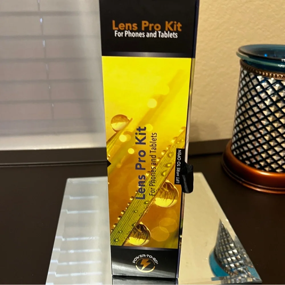 Power To Go Lens Pro Kit For Phones and Tablets brand new in sealed box